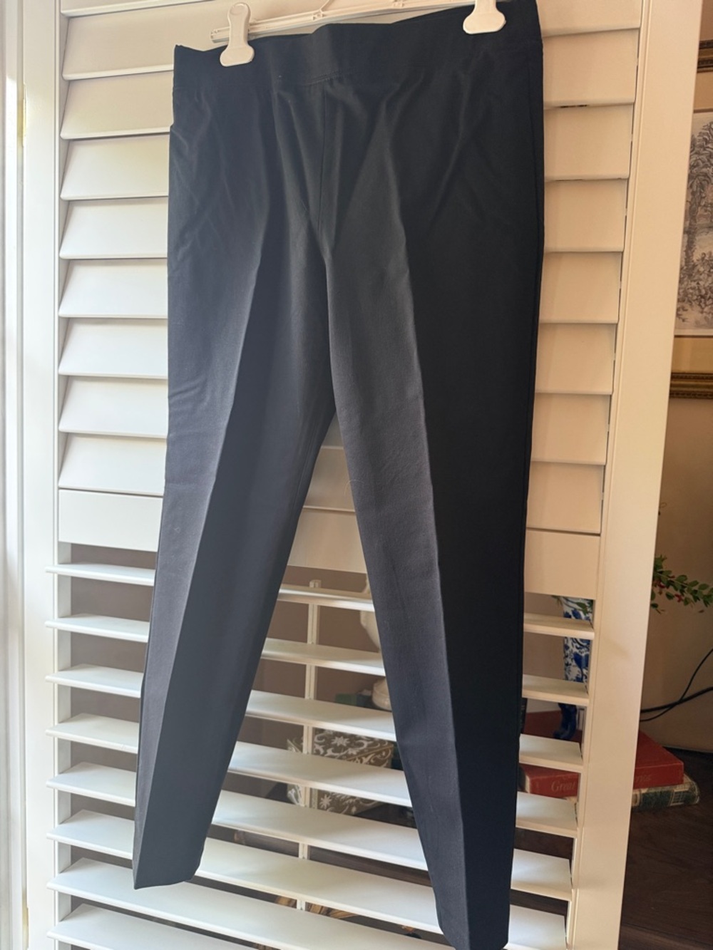 Women's Black Stretch Ponte Leggings